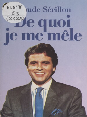 cover image of De quoi je me mêle
